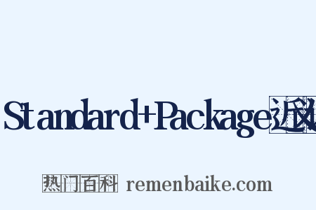 Standard+Package近义词是什么意思的图片